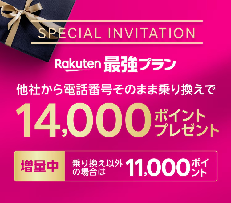 三木谷キャンペーンバナー